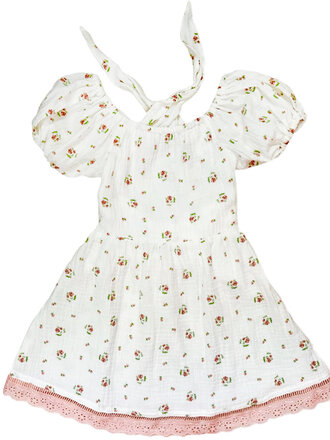 Bela & Nuni Rose Tie Back Dress