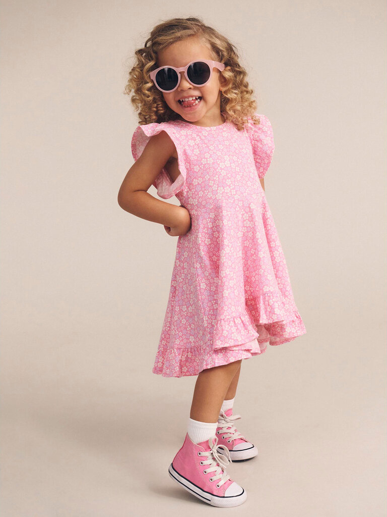 HUXBABY Ditsy Floral Swing Dress