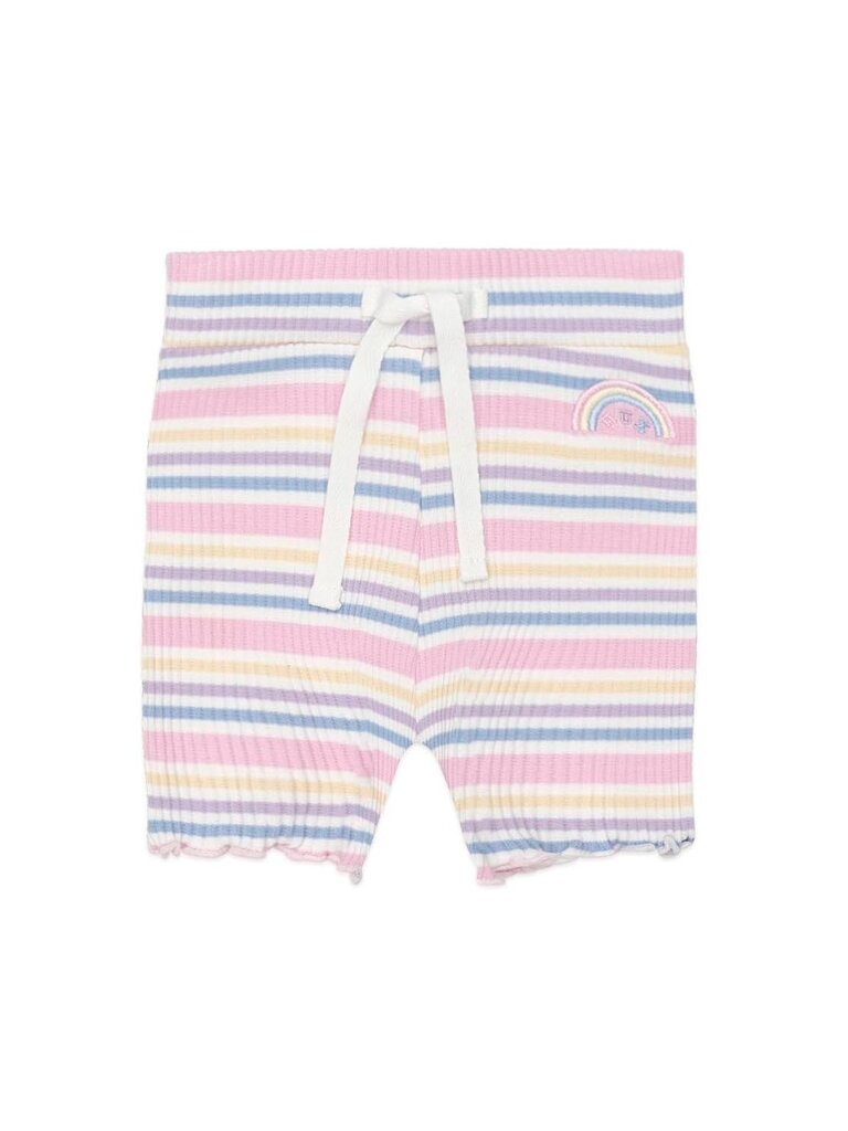 HUXBABY Rainbow Stripe Rib Set