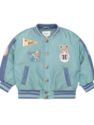 HUXBABY Sprout Hux Varsity Jacket HUXBABY Sprout Hux Varsity Jacket