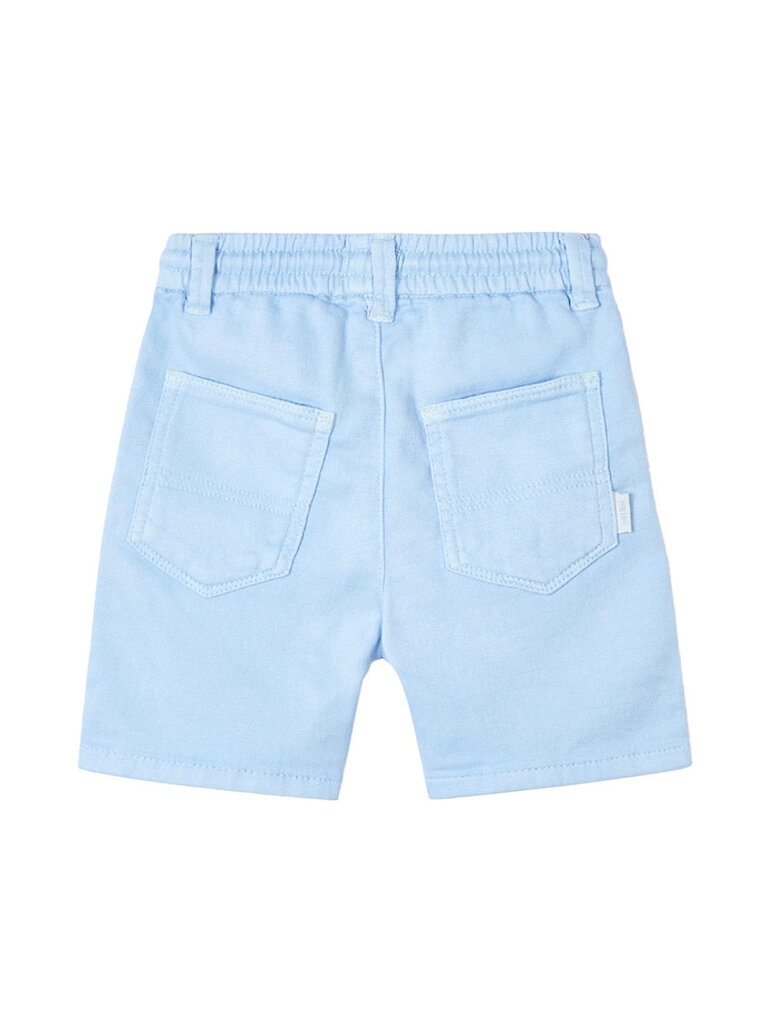Mayoral Sky Drawstring Twill Shorts