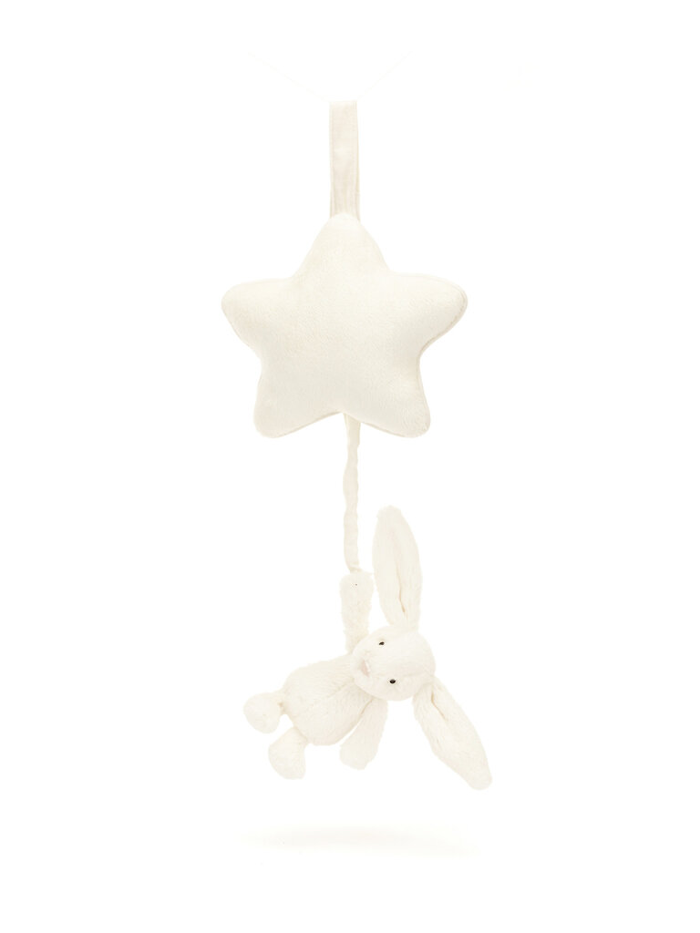 Jellycat Bashful Cream Bunny Musical Pull