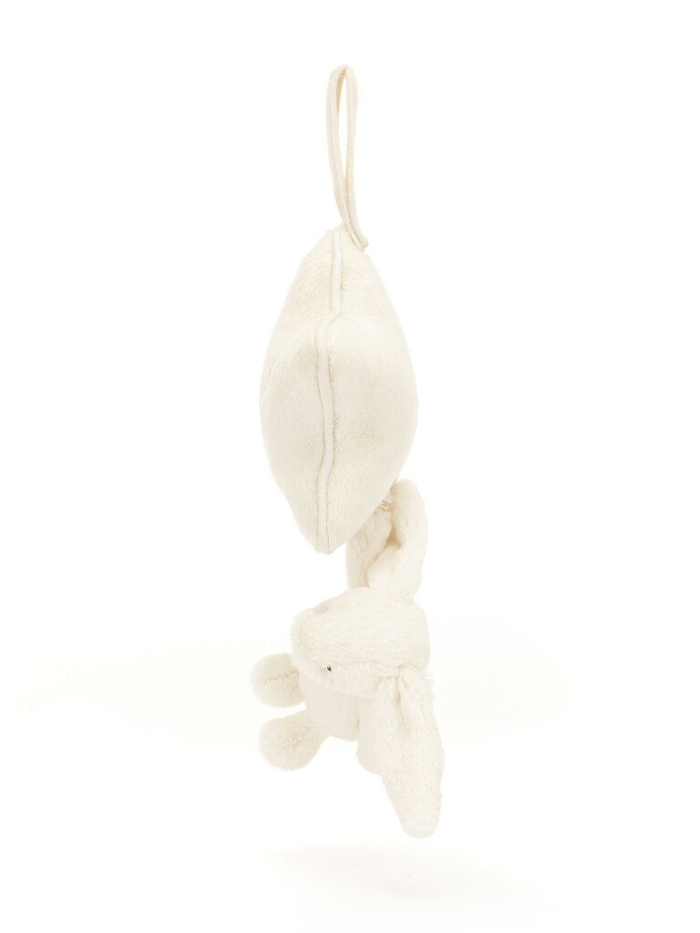 Jellycat Bashful Cream Bunny Musical Pull