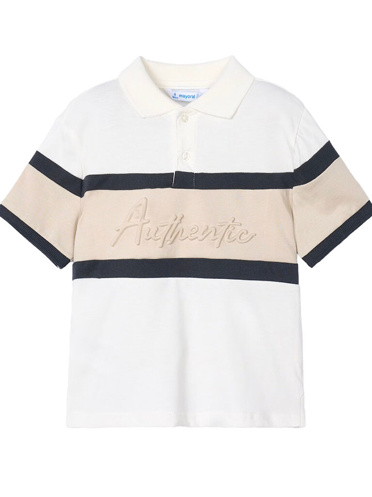 Mayoral Boys Block Polo Shirt