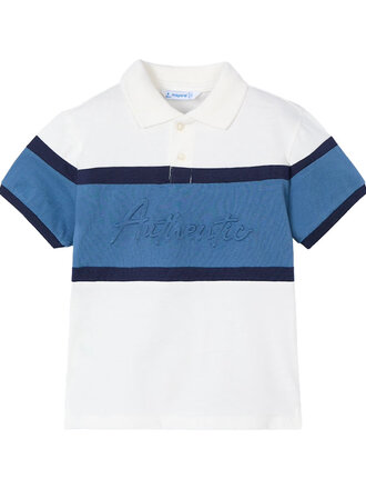 Mayoral Boys Block Polo Shirt Mayoral Boys Block Polo Shirt