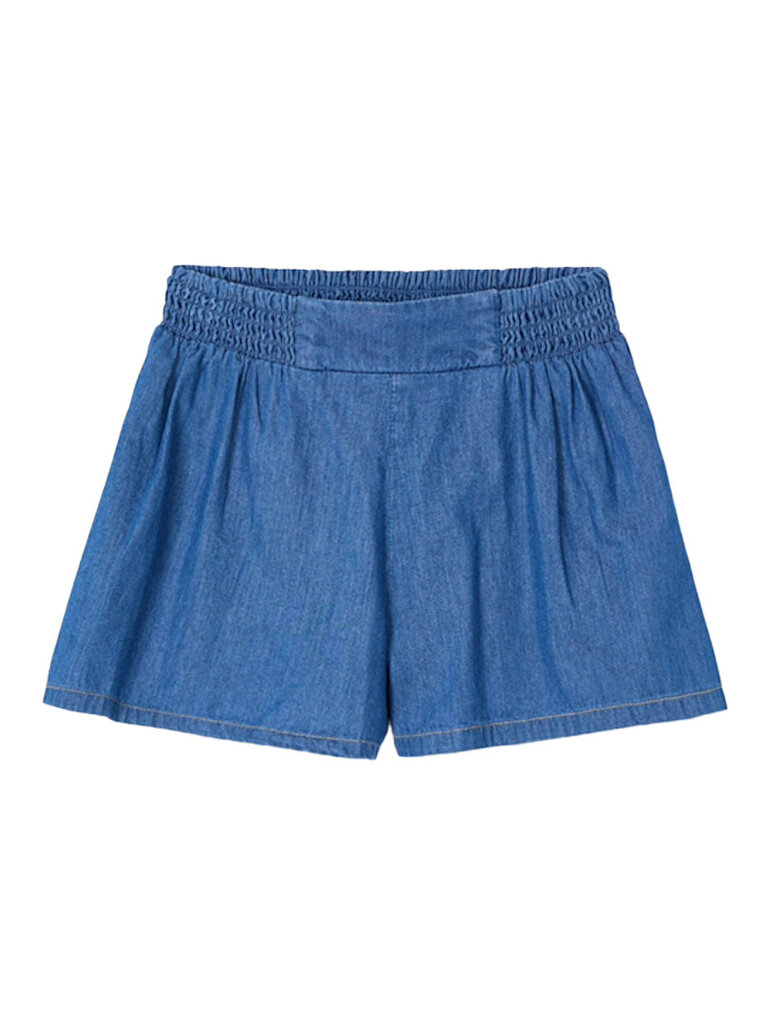 Mayoral Girls Blue Chambray Shorts