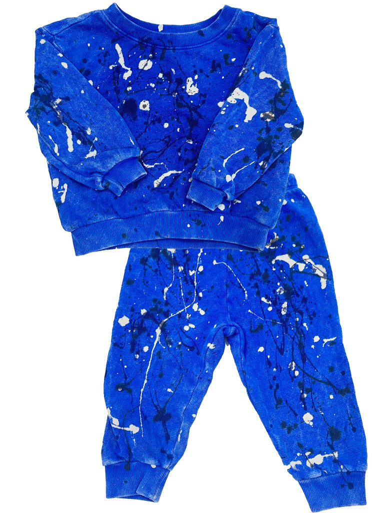 Californian Vintage Baby Boy Splatter Set
