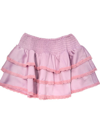 THEME Gemma Satin Lavender Mini Skirt THEME Gemma Satin Lavender Mini Skirt