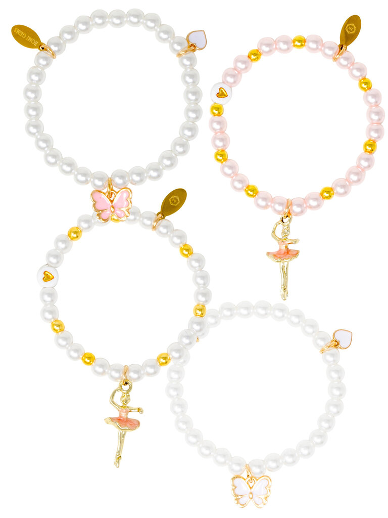 Zomi Gems Butterfly & Ballerina Bracelets