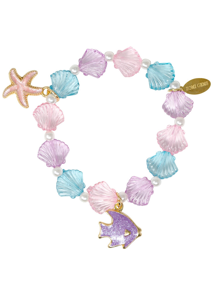 Zomi Gems Mermaid Seashell Bracelets