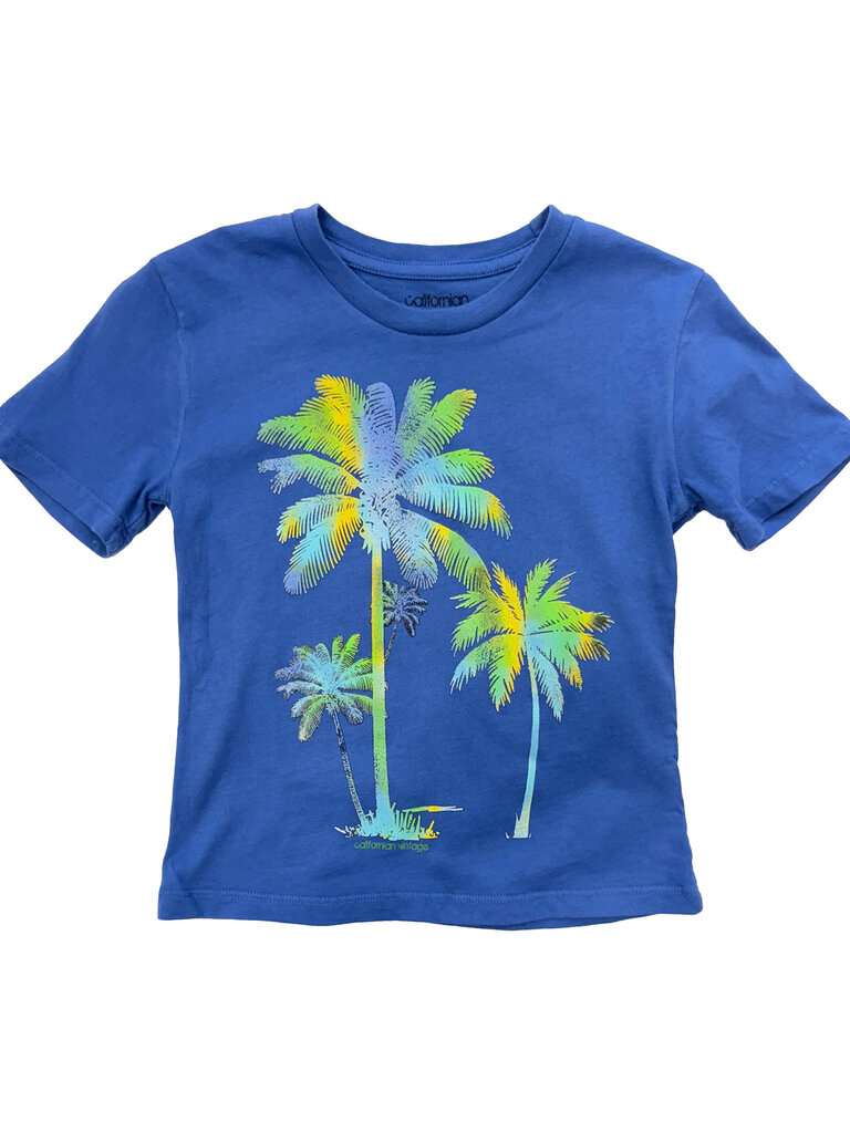 Californian Vintage PALM SUNSET - T-Shirt