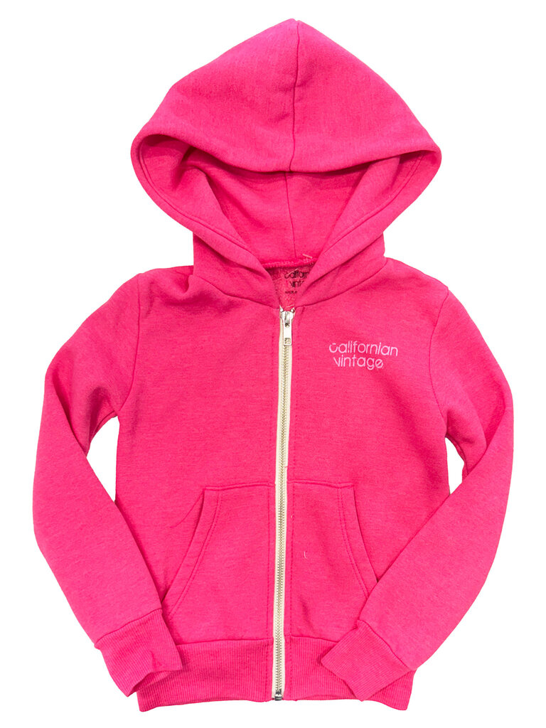 Californian Vintage LEATHER HEARTS - Zip Hoodie