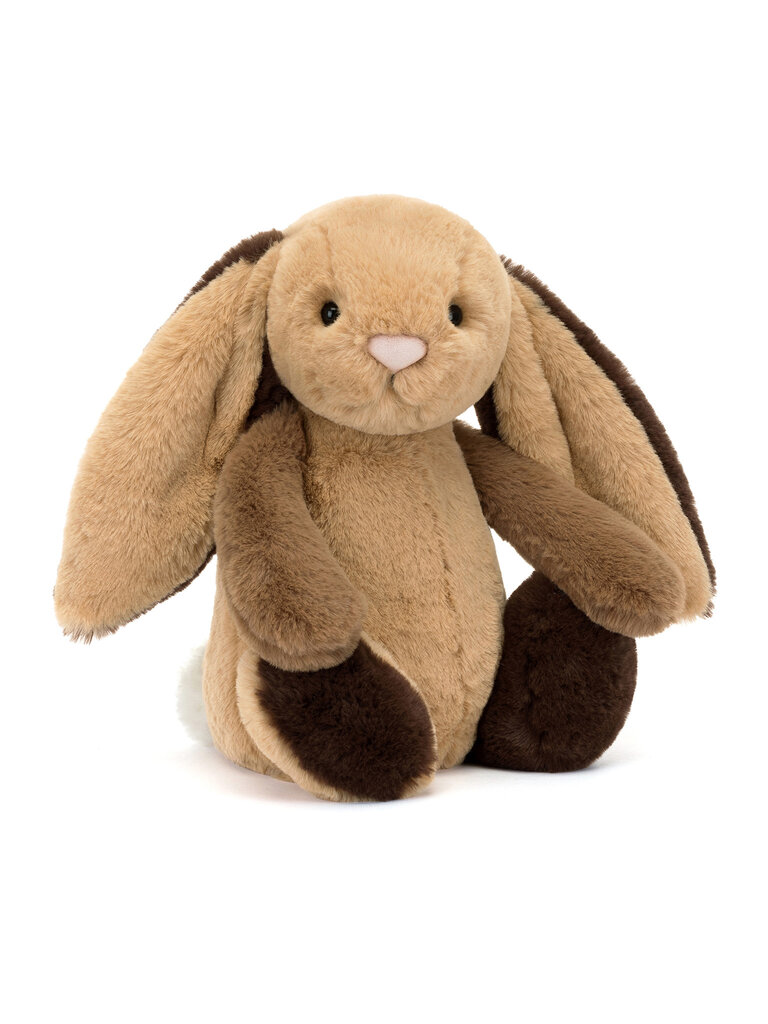 Jellycat Bashful Patchwork Brown Bunny