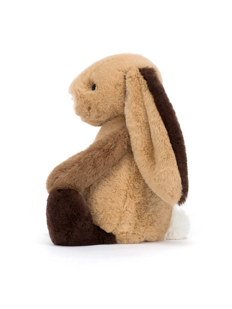 Jellycat Bashful Patchwork Brown Bunny
