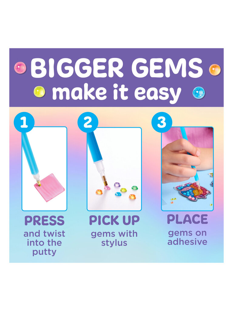 Faber Castell Bubble Gems Backpack Keychains Kit