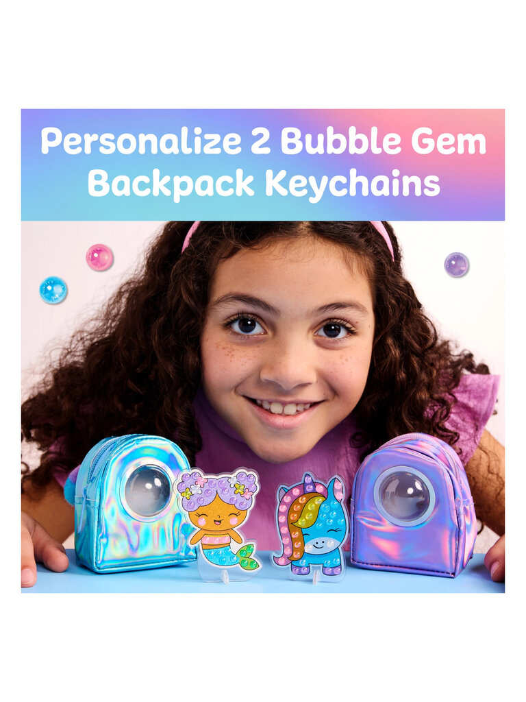 Faber Castell Bubble Gems Backpack Keychains Kit