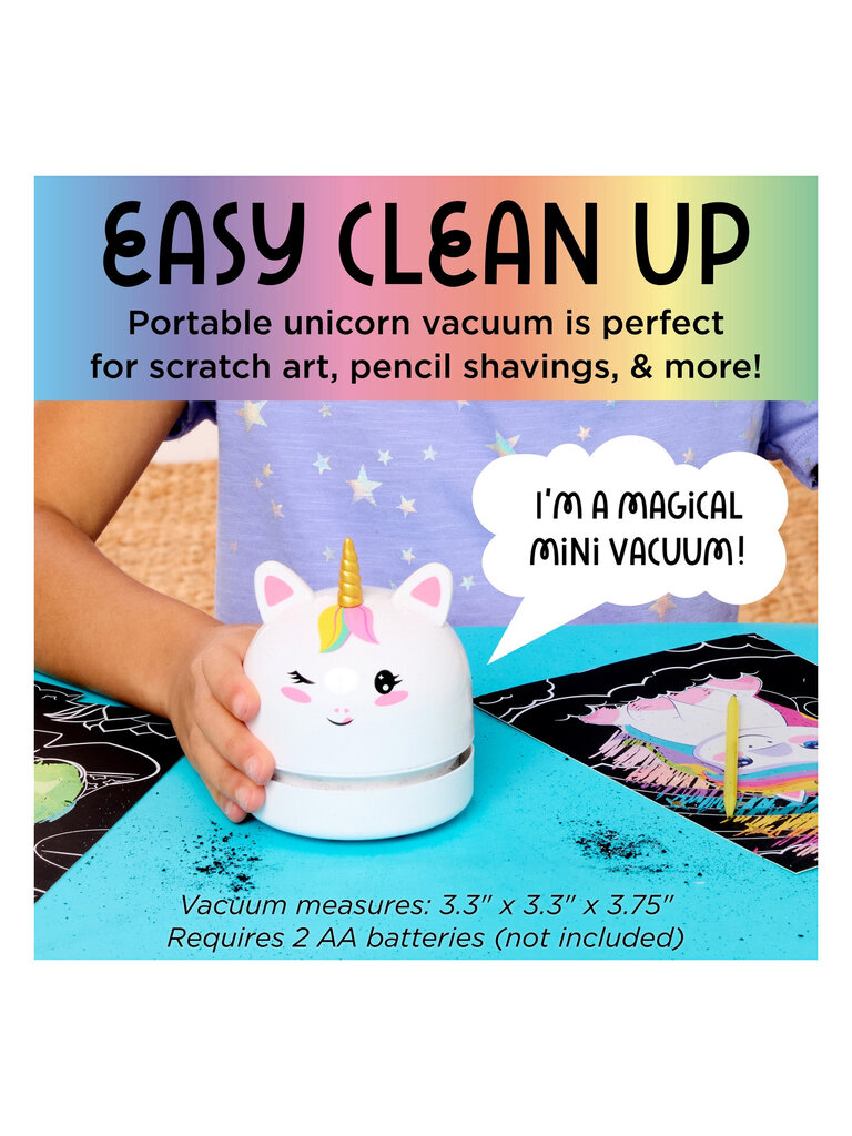 Faber Castell Deluxe Scratch Art Kit with Mini Vacuum