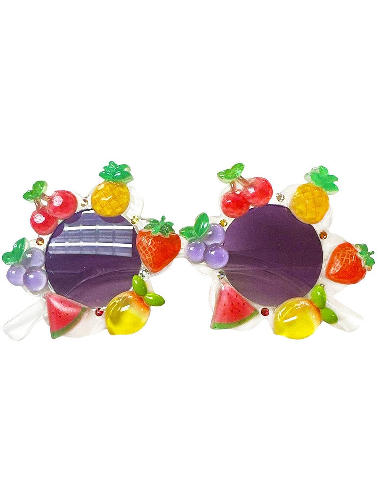 Bari Lynn Crystal Fruit Flower Sunnies