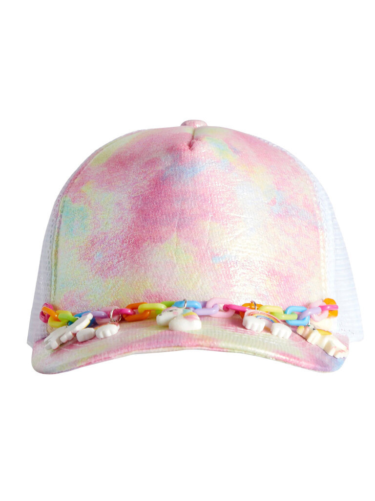 Bari Lynn Charm Link Trucker Hat