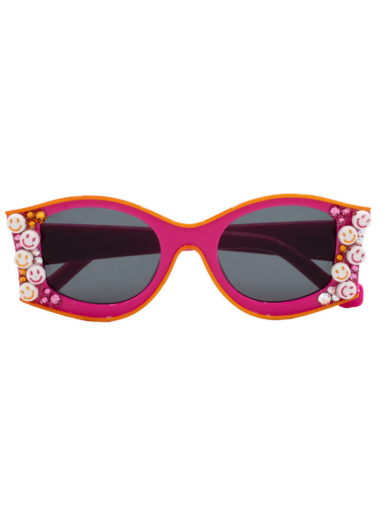 Bari Lynn Crystal Smiley Sunnies