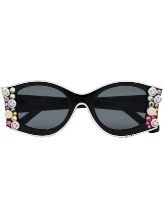 Bari Lynn Crystal Smiley Sunnies Bari Lynn Crystal Smiley Sunnies