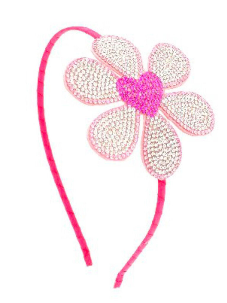 Bari Lynn Pink Daisy Headband
