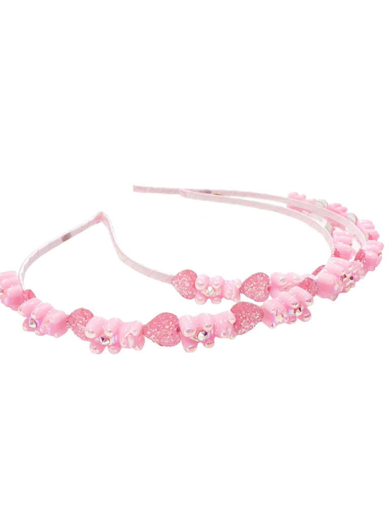 Bari Lynn Gummy Bear Heart Thin Headband