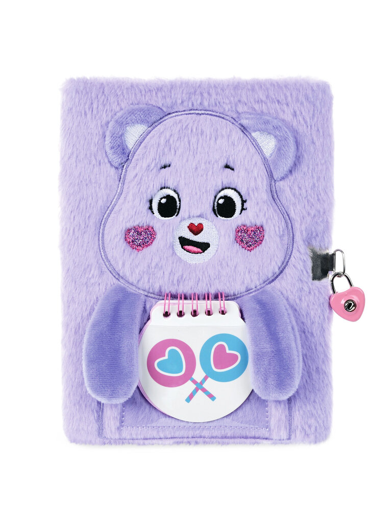 Iscream Share Bear Lock & Key Journal