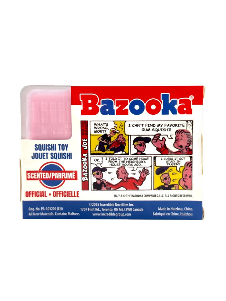 Bazooka Gum Scented Squishi Toy