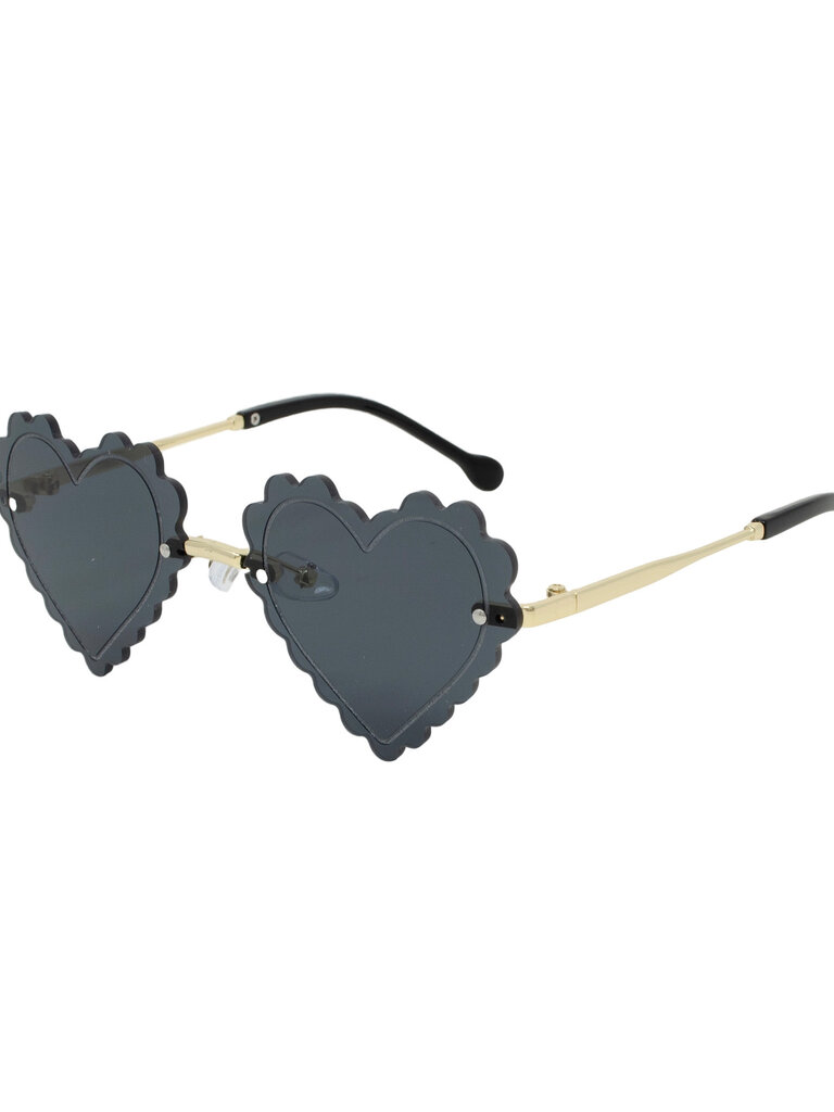 Zomi Gems Frameless Heart Sunglasses
