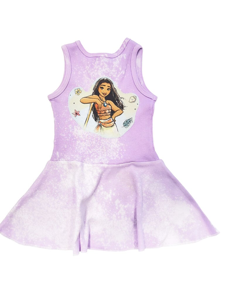 Rhinestone Lavender Bow Dress