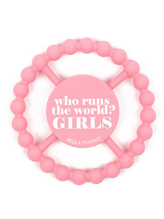 Bella Tunno Who Runs the World Happy Teether Bella Tunno Who Runs the World Happy Teether