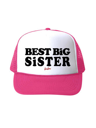 Bubu Best Big Sister Trucker Hat Bubu Best Big Sister Trucker Hat