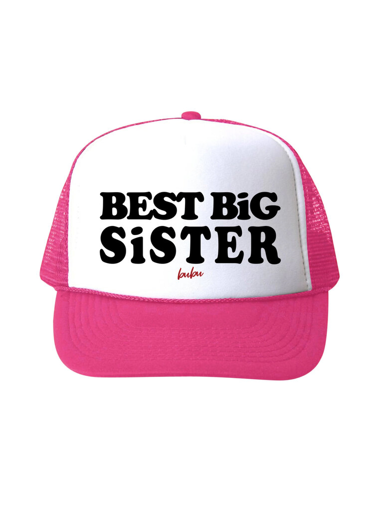 Bubu Best Big Sister Trucker Hat