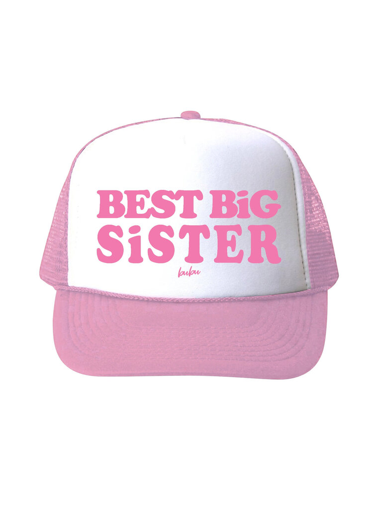 Bubu Best Big Sister Trucker Hat