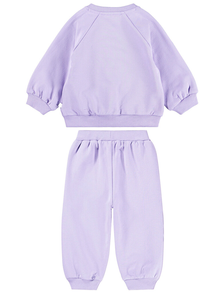 Molo Faded Purple Ruffle Set