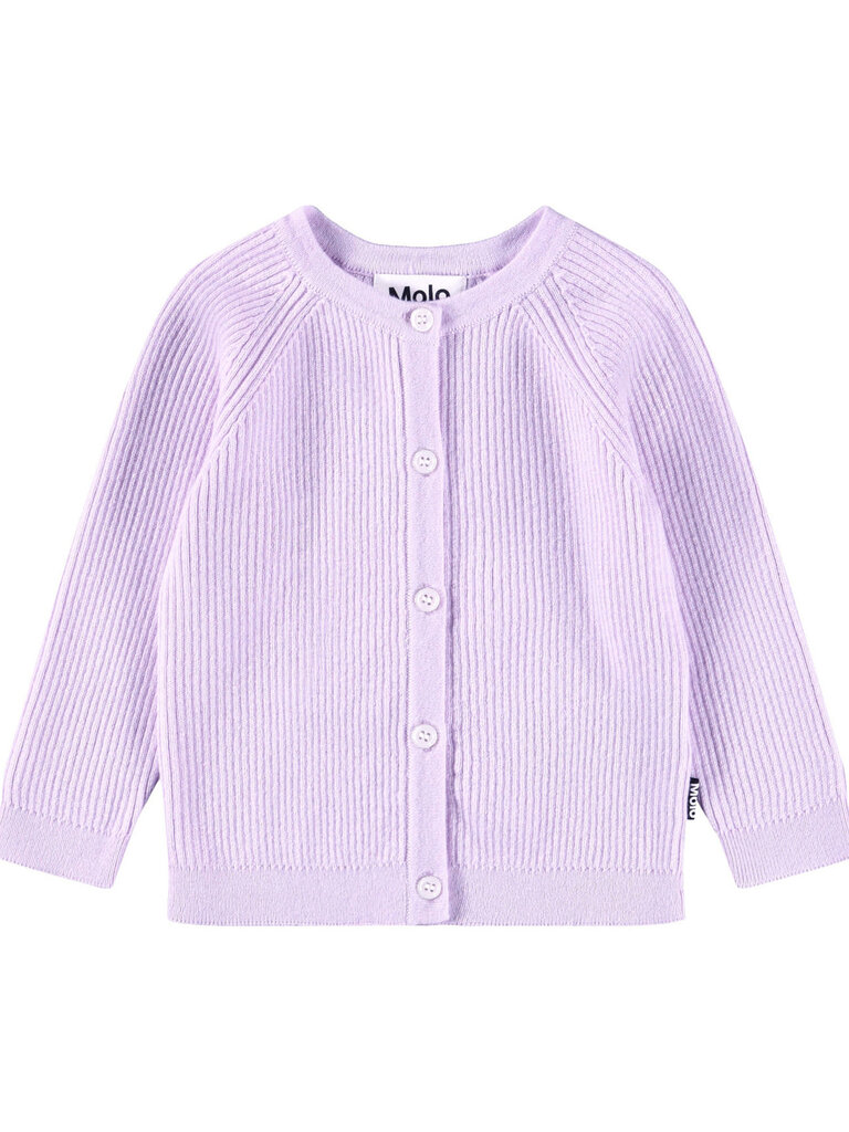 Molo Purple Smile Knit Set