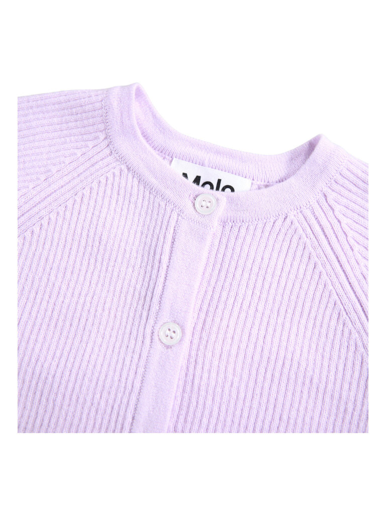 Molo Purple Smile Knit Set