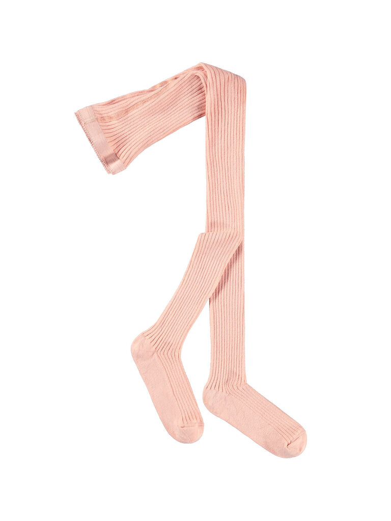 Molo Rib Tights - Rose Cloud