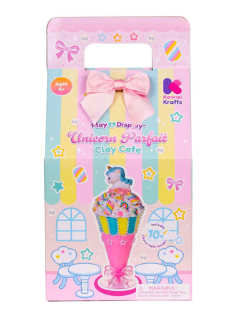 Kawaii Slime Unicorn Parfait Clay Cafe Kit