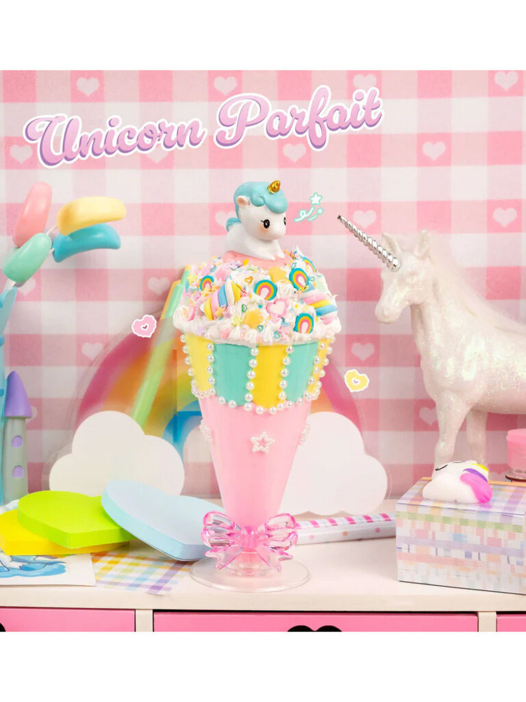 Kawaii Slime Unicorn Parfait Clay Cafe Kit