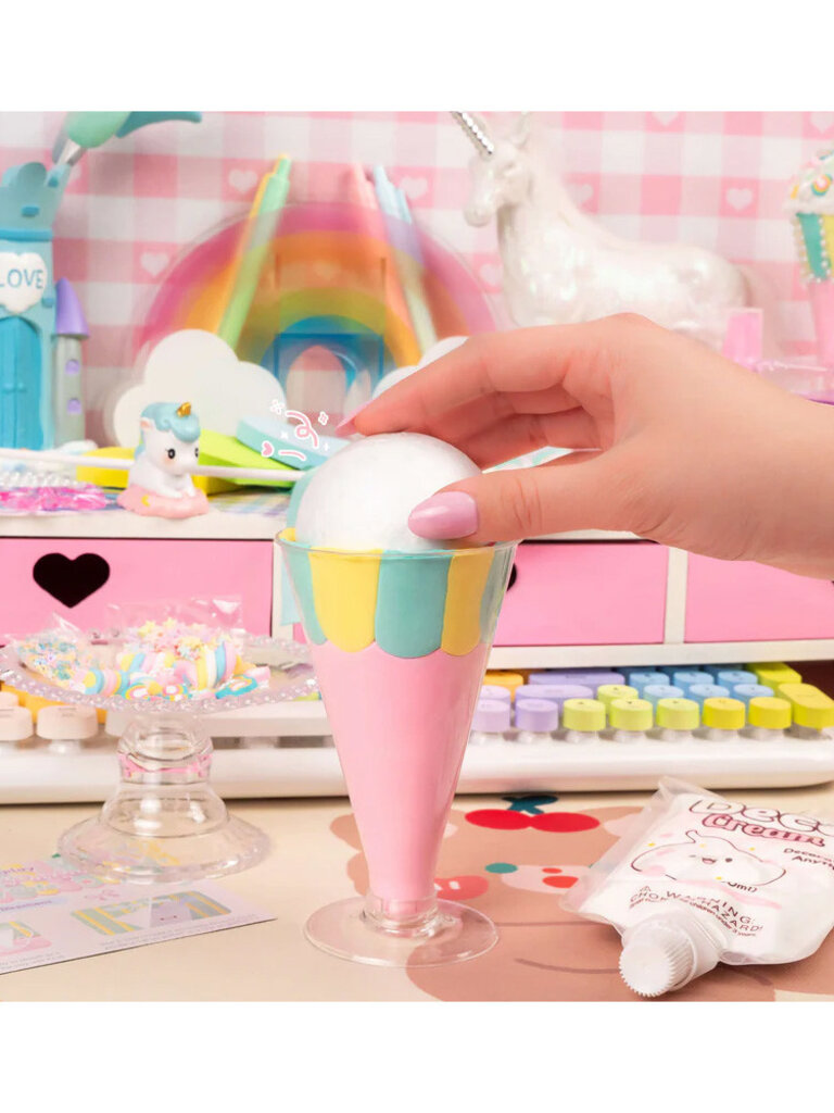 Kawaii Slime Unicorn Parfait Clay Cafe Kit