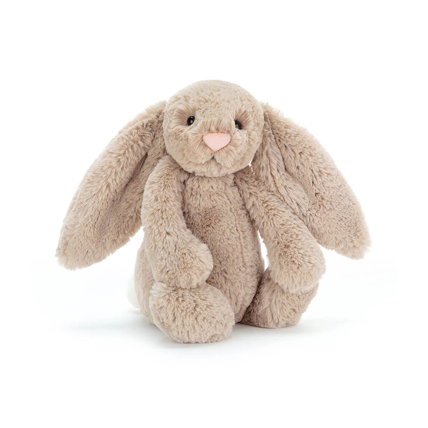 4✳B  Bashful Inky BeigeBunny Jellycat Bashful Beige Bunny - Pumpkin and Bean