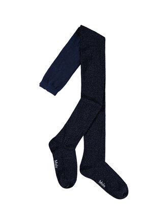 Molo Glitter Tights - Galaxy Blue