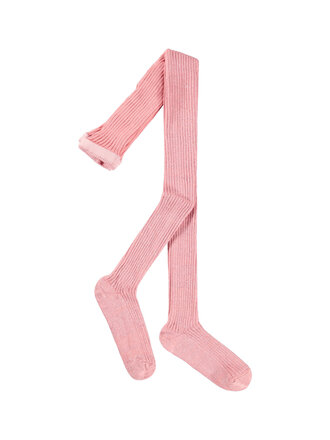 Molo Glitter Rib Tights - Blush