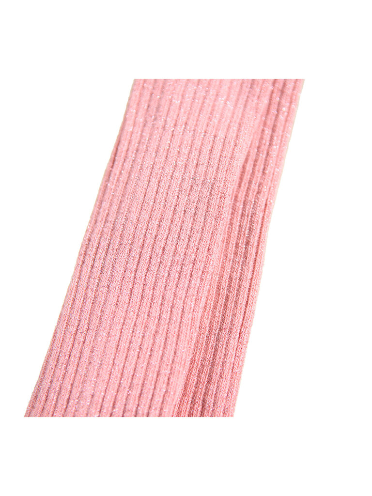 Molo Glitter Rib Tights - Blush