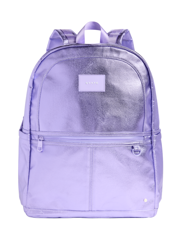 STATE Large Double Pocket Kane - Lilac