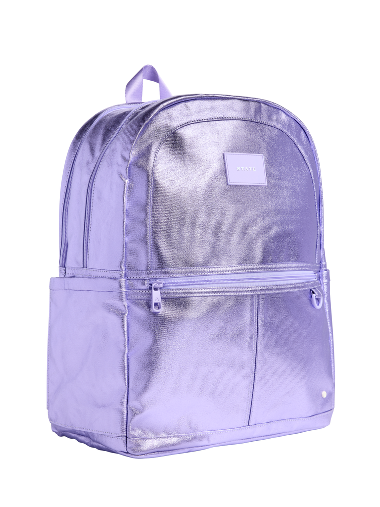 STATE Large Double Pocket Kane - Lilac
