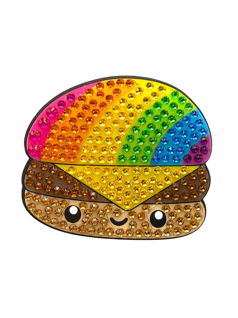 StickerBeans Rainbow Burger