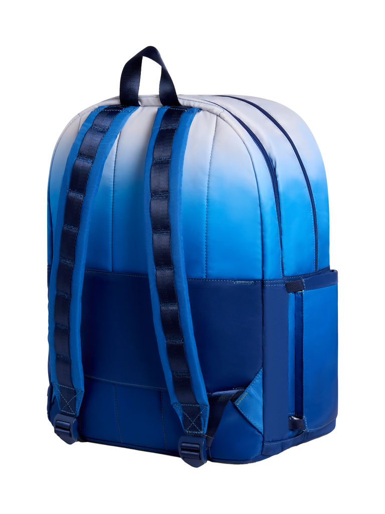 STATE Large Double Pocket Kane - Blue